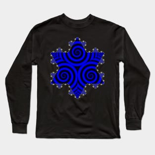 Koch Curve X Long Sleeve T-Shirt